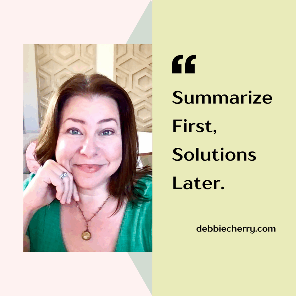 Communicate better with your spouse with reflective listening skills.