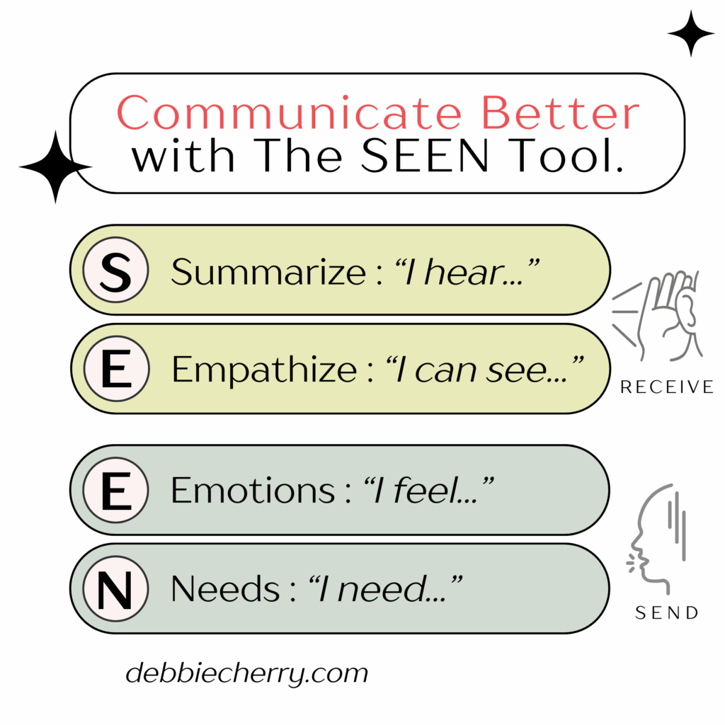 The couples communication tool to use so you both feel heard.