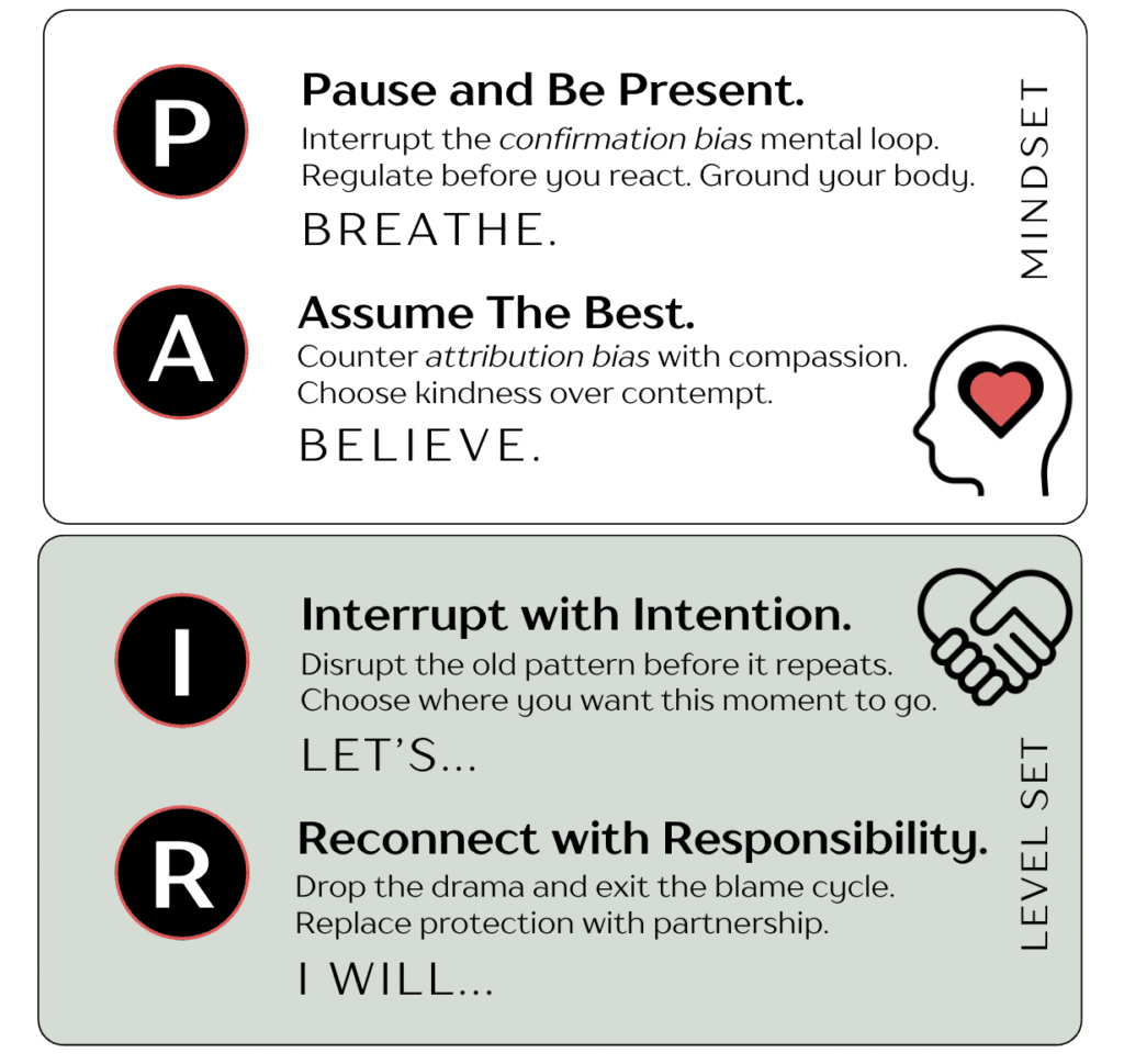 the pair tool to resolve couples conflict in 4 steps