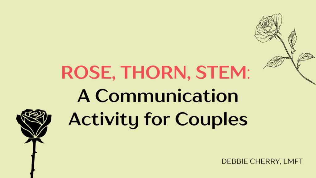 Communication activity for couples to practice how to talk to each other better