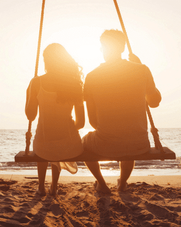 Partners practicing conflict resolution therapy techniques learned for healthier relationships   