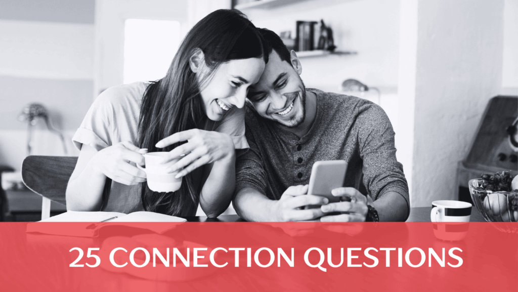 Couple asking each other fun questions to ask your partner for a better connection.