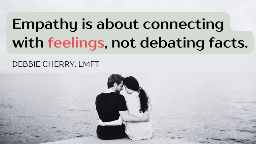 using empathy to validate