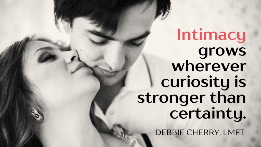 improve intimacy with open-ended questions