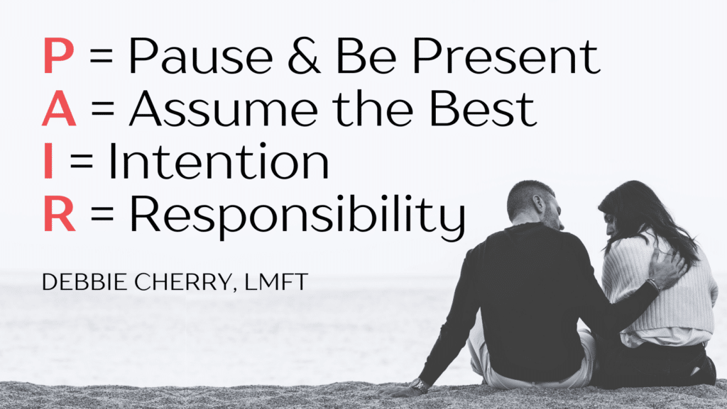 pair steps for going from couples conflict to connection