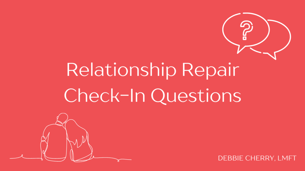 relationship check in questions to have repair conversations