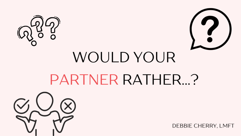 Couples game to better understand each other and practice empathy in relationships